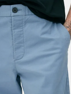 Pantalones Chinos De Corte Entallado Elásticos