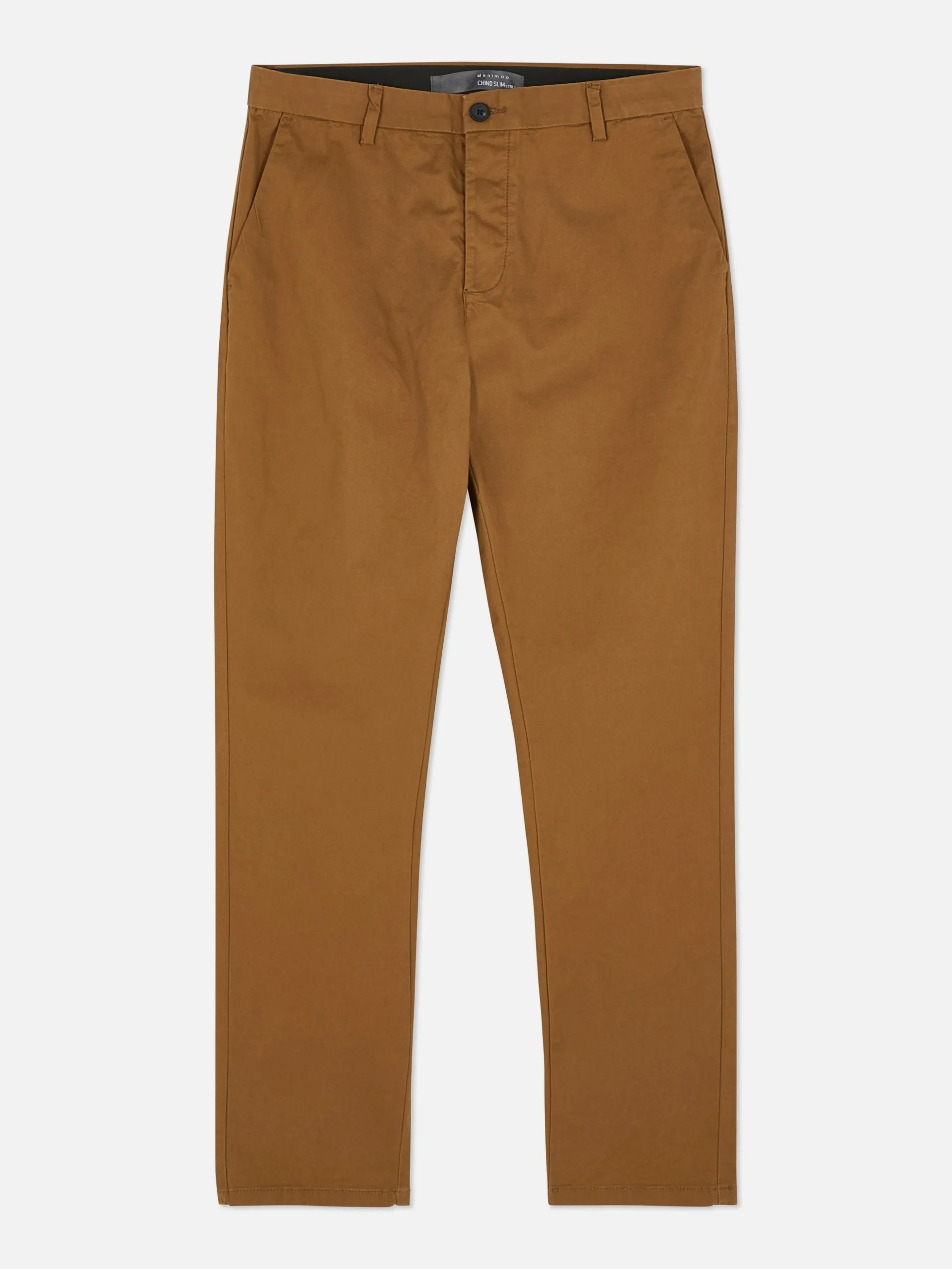 Pantalones Chinos De Corte Entallado Elásticos