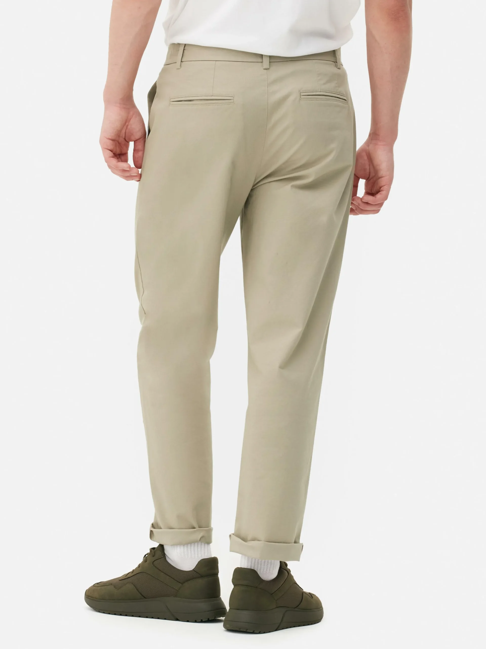 Pantalones Chinos De Corte Recto