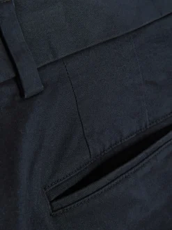 Pantalones Chinos Elásticos De Corte Entallado