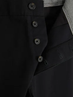 Pantalones Chinos Elásticos De Corte Entallado