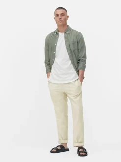 Pantalones Con Cinturilla Elástica