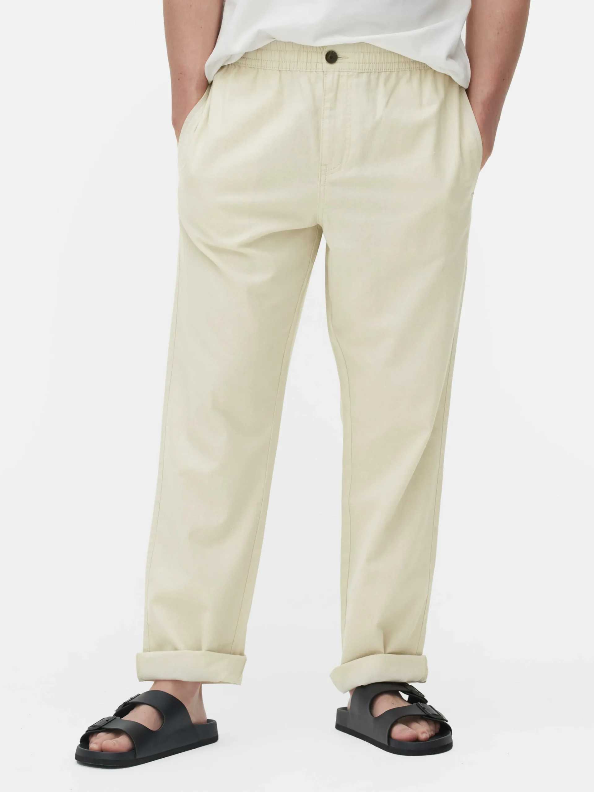 Pantalones Con Cinturilla Elástica