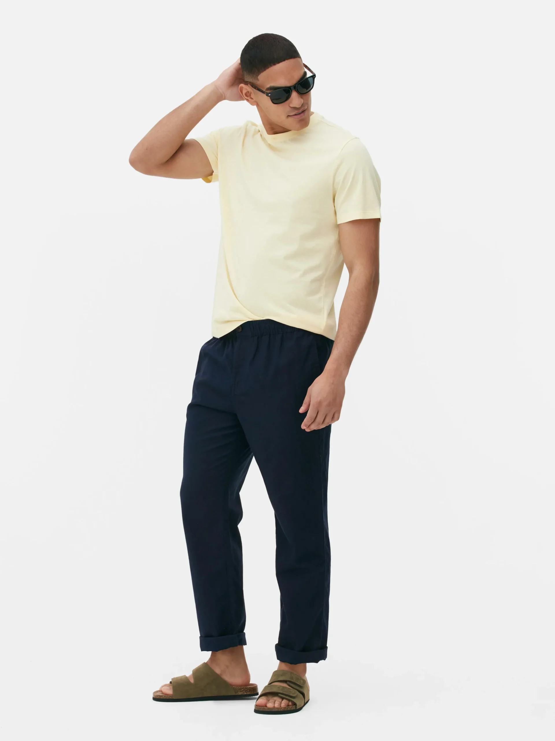 Pantalones Con Cinturilla Elástica