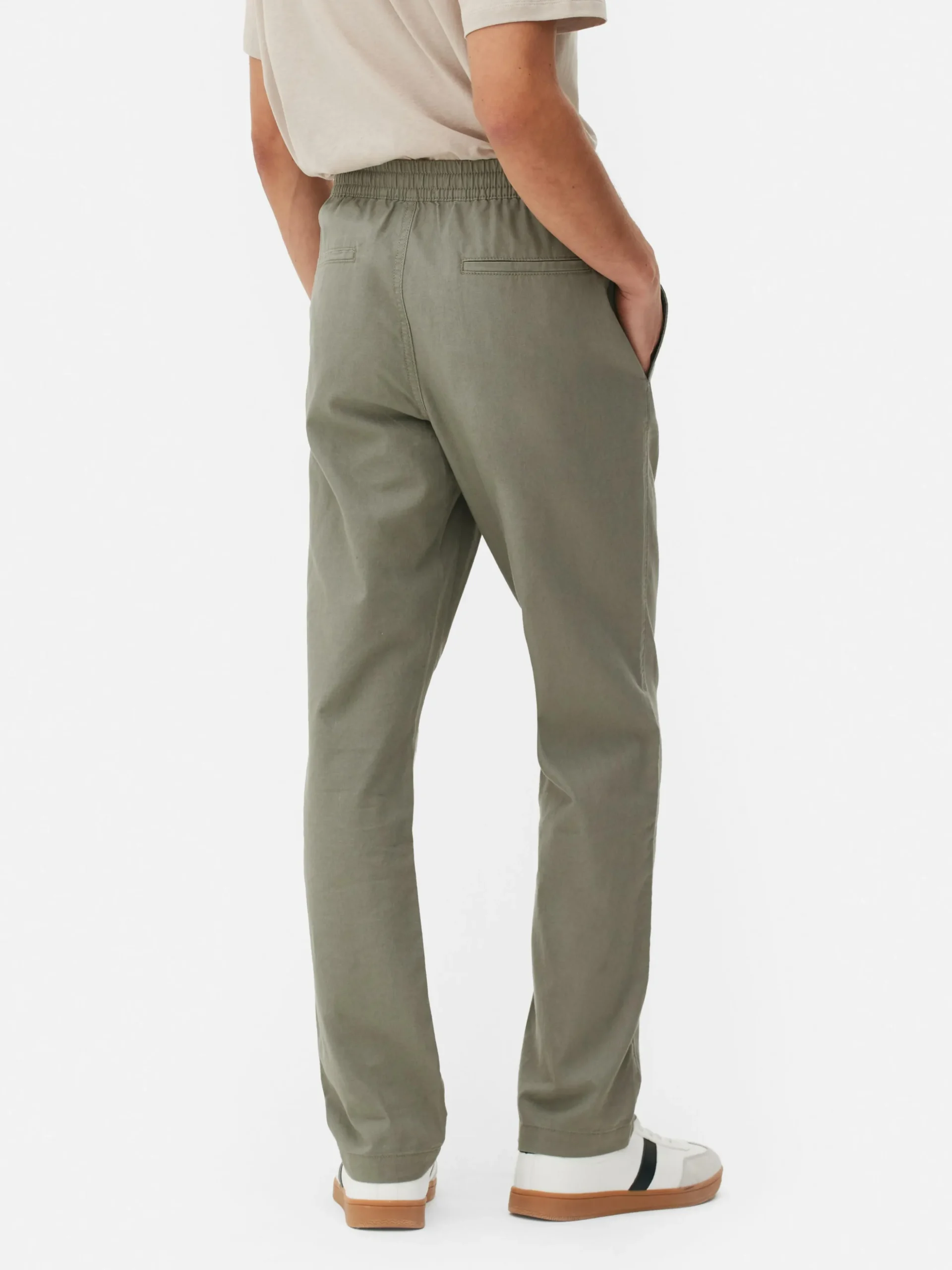 Pantalones Con Cinturilla Elástica