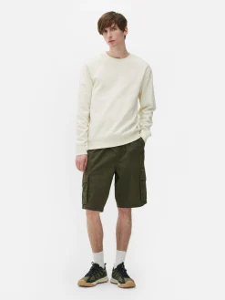 Pantalones Cortos Cargo Con Cordón De Ajuste