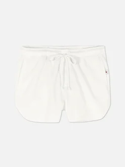 Pantalones Cortos De Pijama De Textura Microgofrada