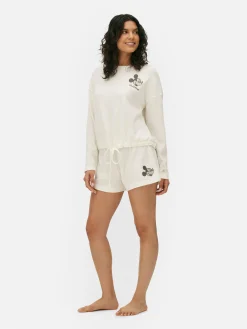 Pantalones Cortos Gofrados De Mickey Mouse De Disney