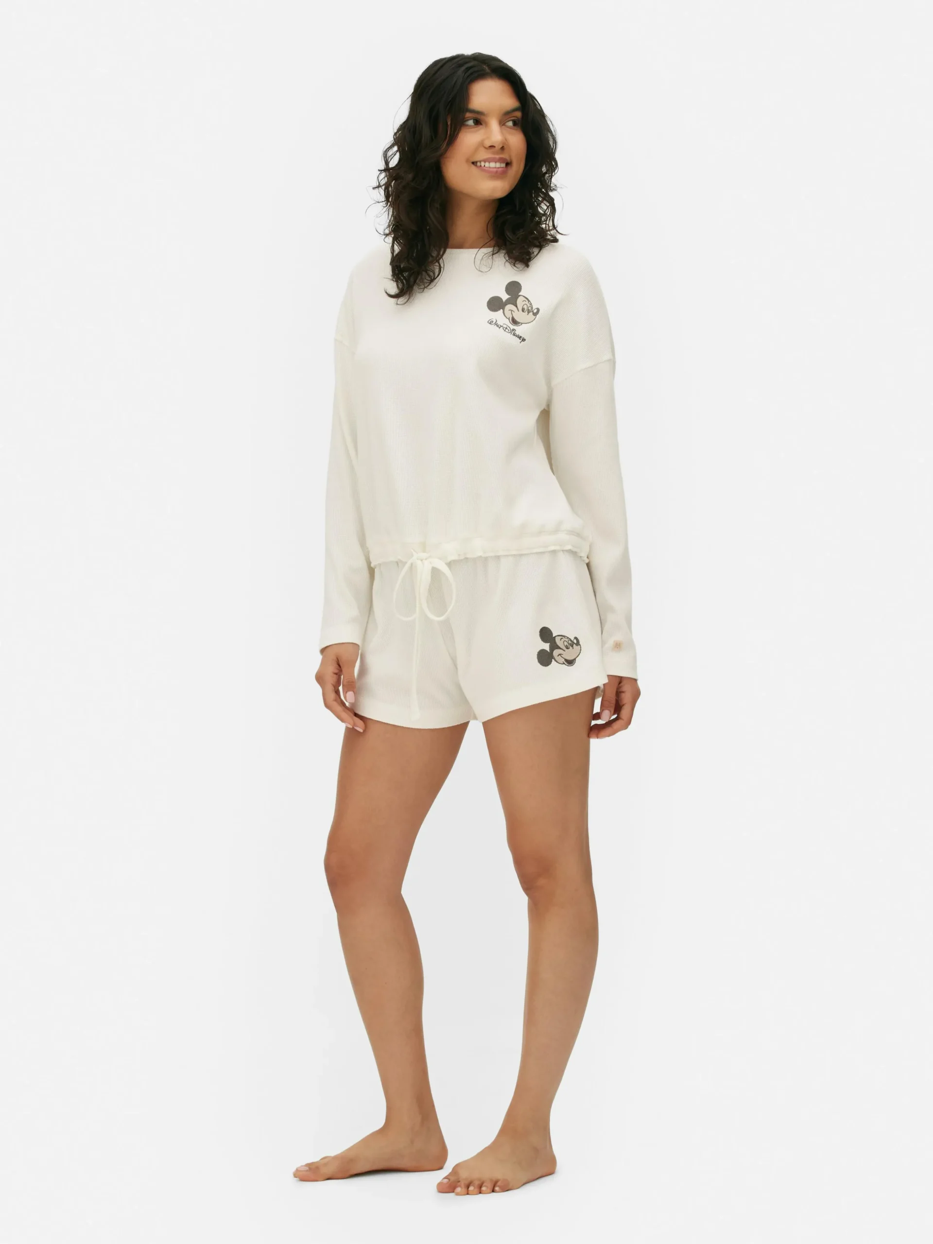 Pantalones Cortos Gofrados De Mickey Mouse De Disney