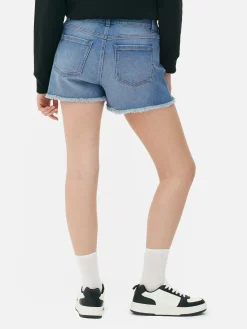 Pantalones Cortos Vaqueros Deshilachados