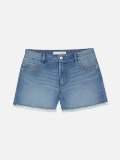 Pantalones Cortos Vaqueros Deshilachados