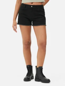 Pantalones Cortos Vaqueros Deshilachados