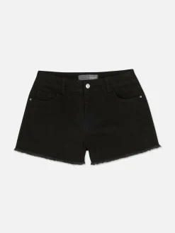 Pantalones Cortos Vaqueros Deshilachados