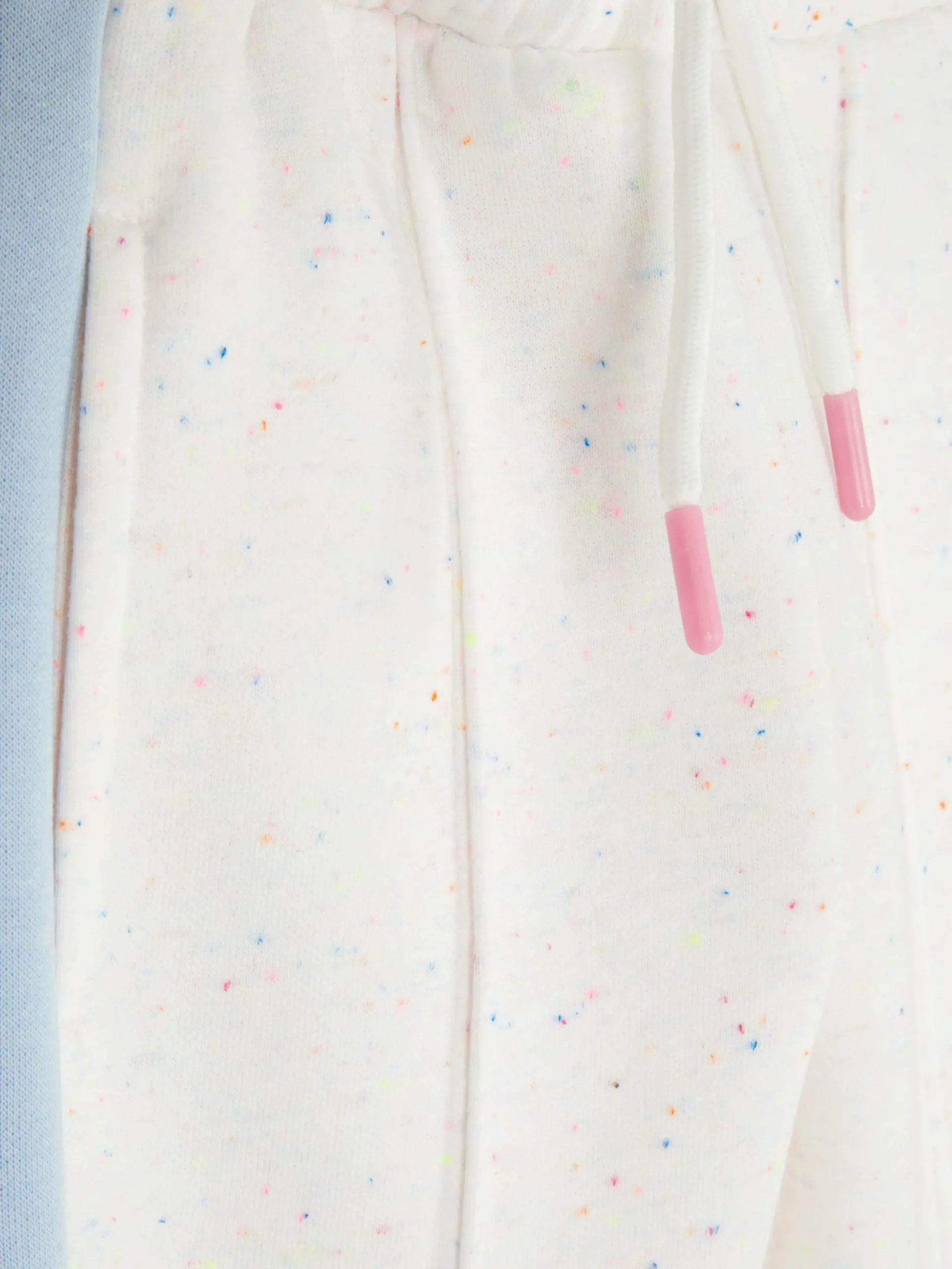 Pantalones De Chándal Bicolor Con Cordón De Ajuste