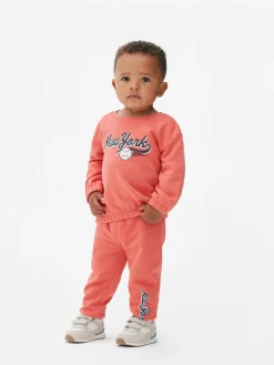 Pantalones De Chándal Con Cordón Y Bajos Ajustados