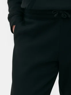 Pantalones De Chándal De Corte Recto Con Cordón De Ajuste