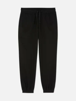 Pantalones De Chándal De Corte Recto Con Cordón De Ajuste