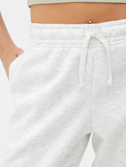Pantalones De Chándal De Corte Recto Con Cordón De Ajuste