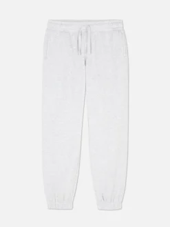 Pantalones De Chándal De Corte Recto Con Cordón De Ajuste