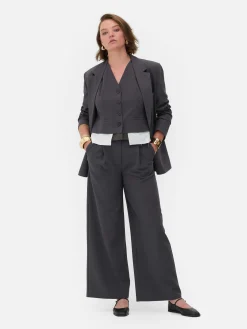 Pantalones Holgados De Talle Alto De Rita Ora