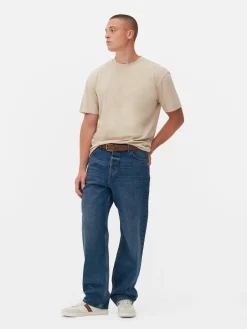 Pantalones Vaqueros De Corte Holgado