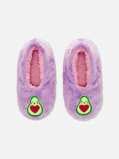 Pantuflas Con Aplicación De Aguacate