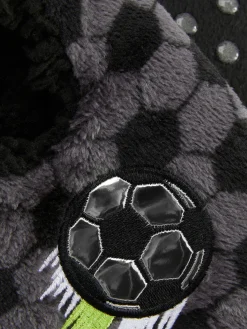 Pantuflas Con Diseño De Fútbol