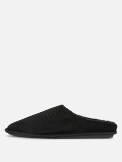 Pantuflas De Pana Destalonadas