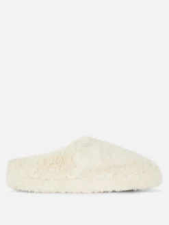 Pantuflas De Pelo Sintético