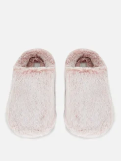 Pantuflas De Pelo Sintético