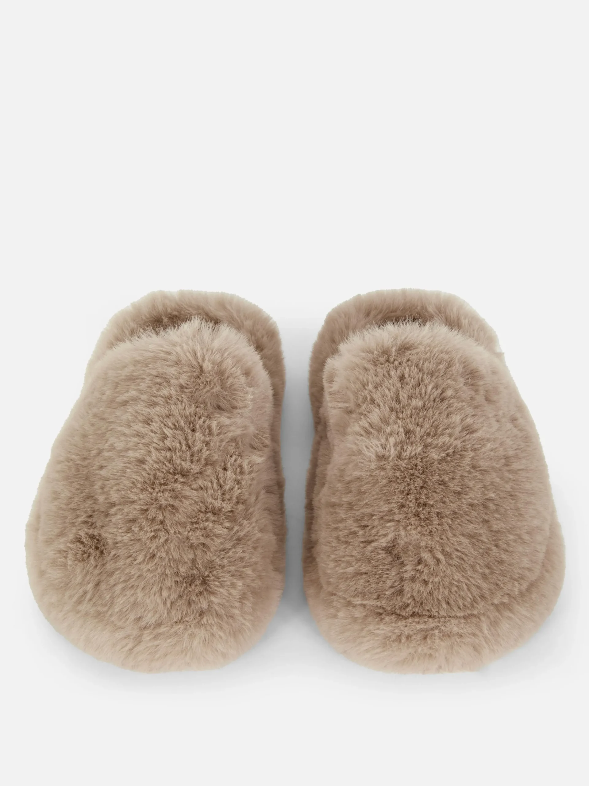 Pantuflas De Pelo Sintético