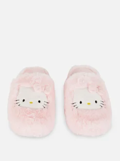 Pantuflas Destalonadas De Hello Kitty