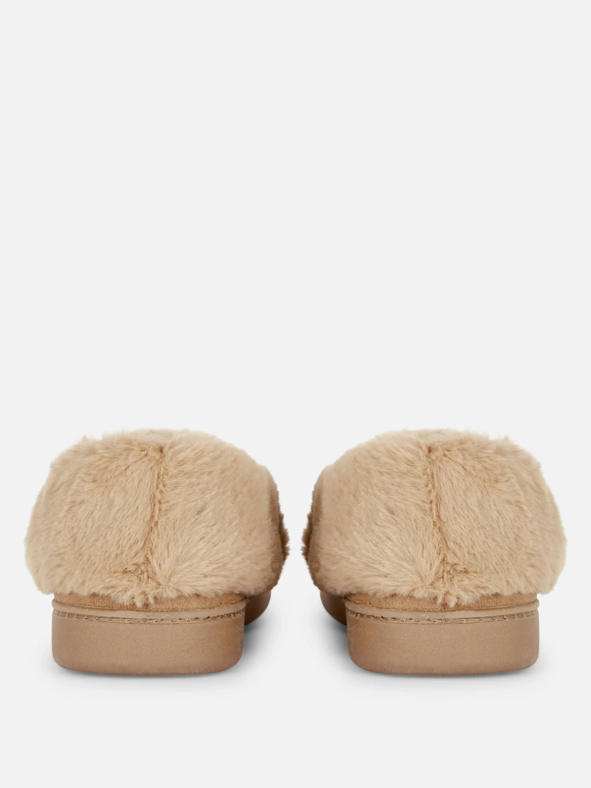 Pantuflas Estilo Mocasín Con Forro De Pelo Sintético