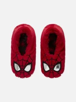 Pantuflas Suaves Al Tacto De Spiderman De Marvel
