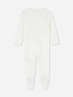 Pelele De Velvetón Con Estampado De Ovejas