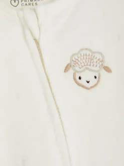 Pelele De Velvetón Con Estampado De Ovejas