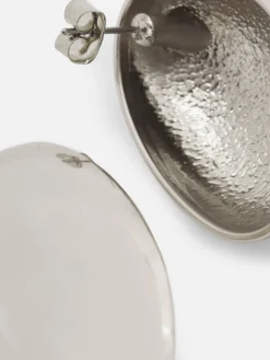 Pendientes De Botón Abombados