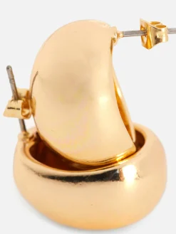 Pendientes De Botón Abovedados