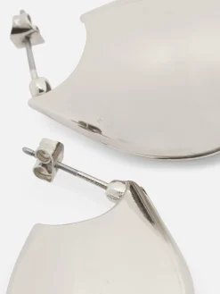 Pendientes Largos En Forma De Cubo