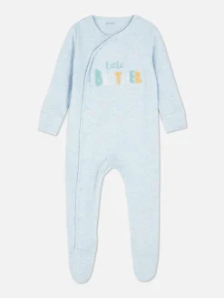 Pijama Con Bordado «Little Brother»