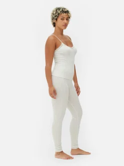 Pijama Con Camiseta De Tirantes Y Leggings