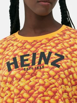 Pijama Corto Con Estampado Gráfico De Heinz