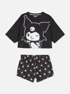 Pijama Corto De Kuromi De Hello Kitty