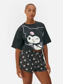 Pijama Corto De Kuromi De Hello Kitty