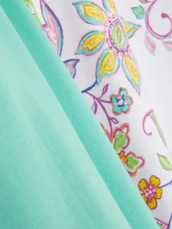 Pijama De Manga Corta Estampado