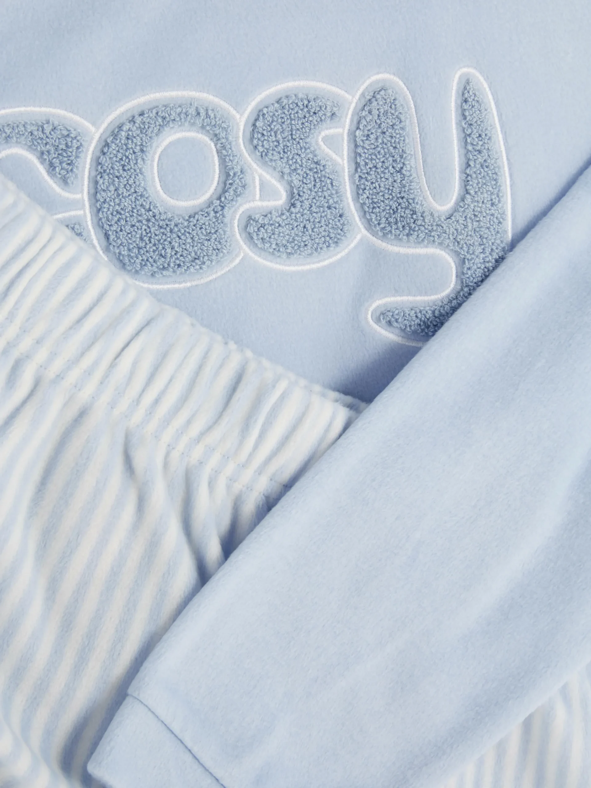 Pijama De Manga Larga Con Mensaje