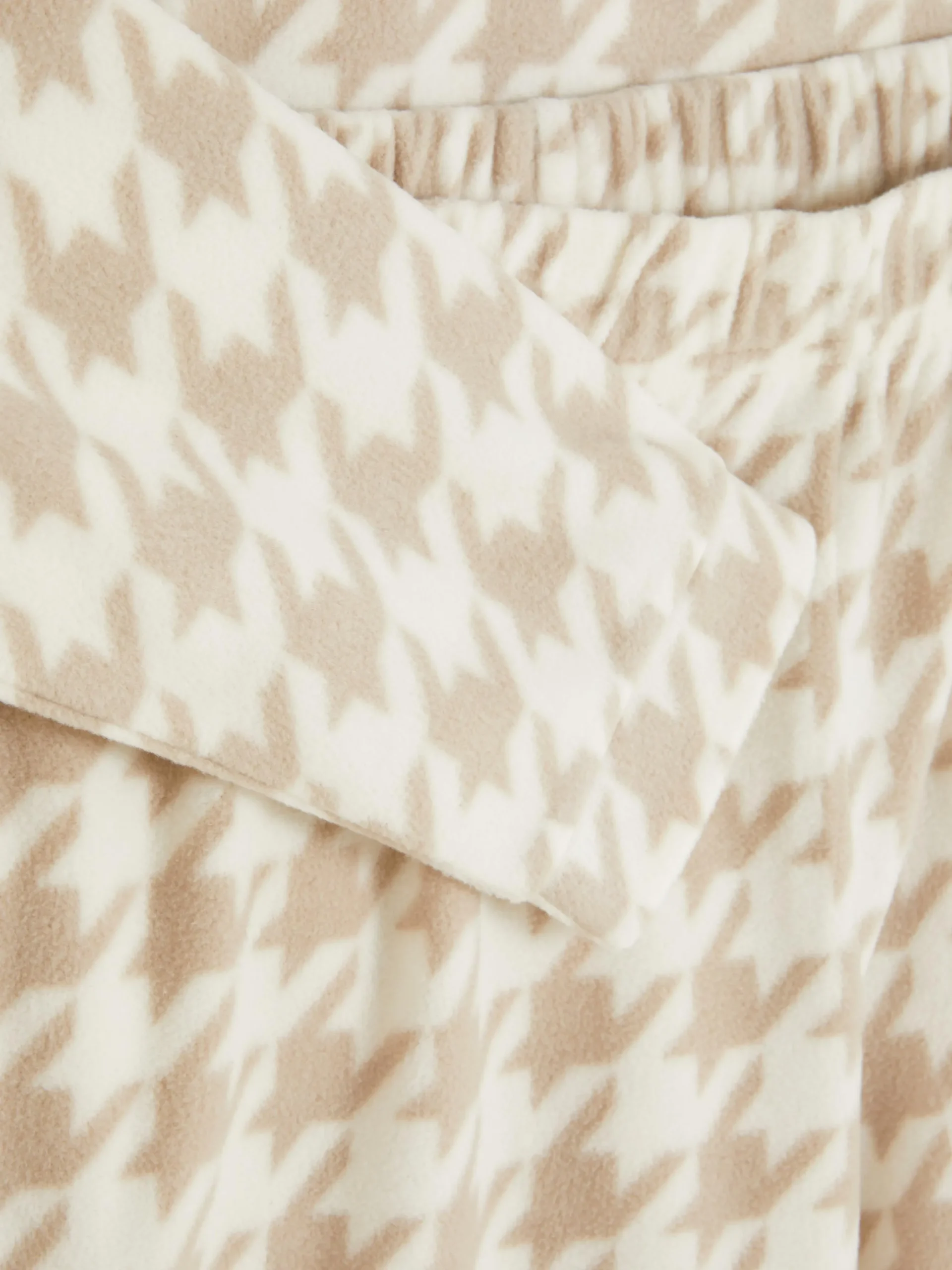 Pijama De Manga Larga De Microfelpa