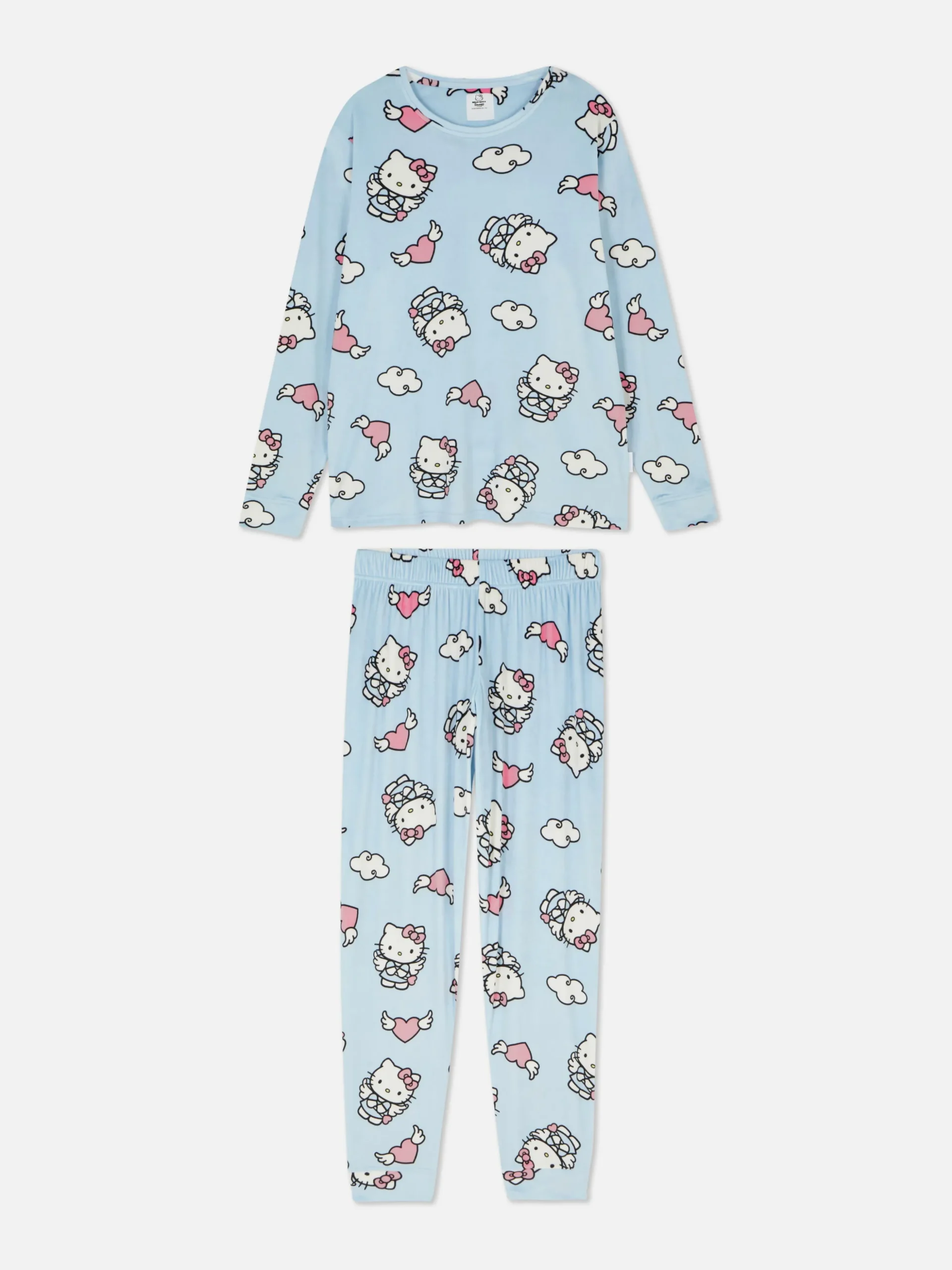 Pijama De Manga Larga De Hello Kitty