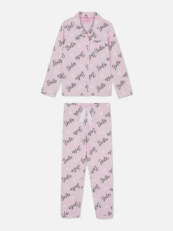 Pijama De Manga Larga De Barbie
