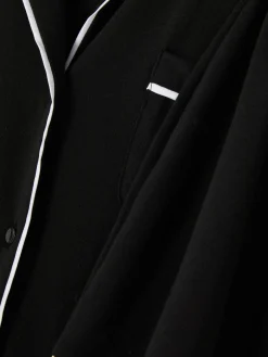 Pijama De Punto De Manga Corta